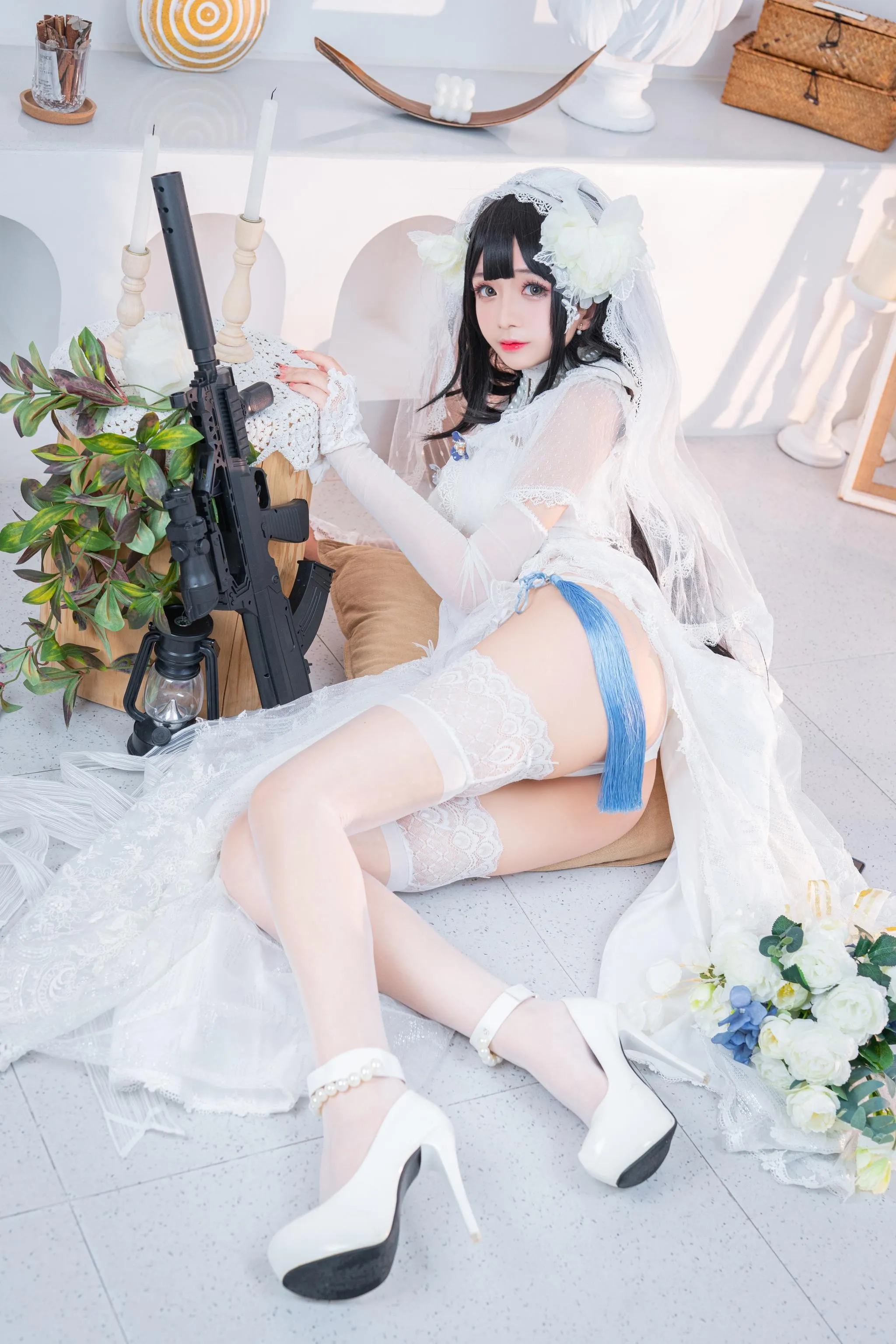 日奈娇 – NO.31 95式婚纱 [52P]插图6